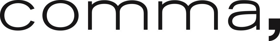 Comma, - logo
