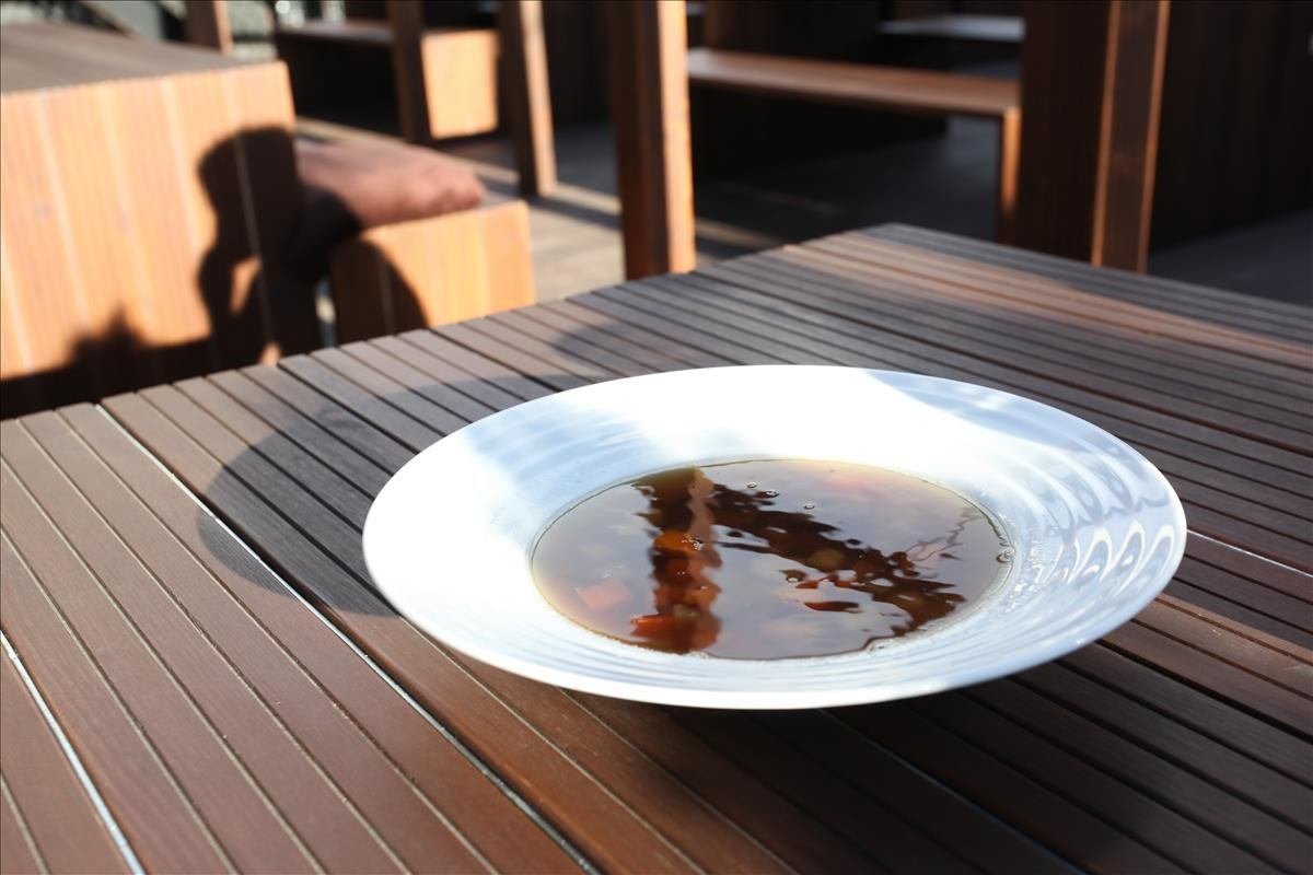 Restaurace sluneční terasa T-anker